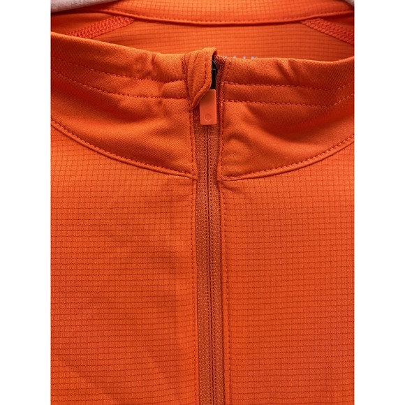 Mountain Hardwear Men's Med Butter Up Base Layer Long Sleeve 1/4 Zip Orange NWOT - Picture 7 of 8